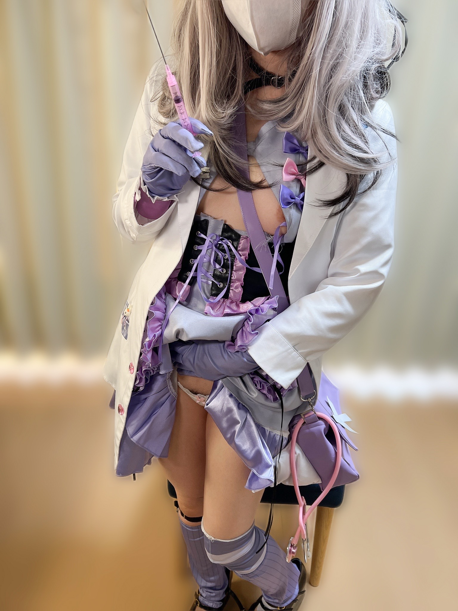 FC2-4307857 レアレイヤー降臨【Vtuber】 健〇花那、レアレイヤーしずくちゃん聴診器で童貞-cd2